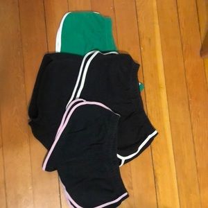 Lot of 4 American Apparel Shorts